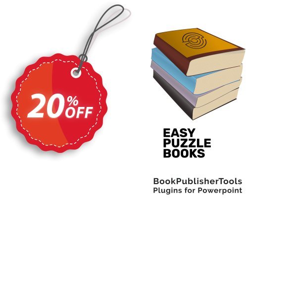 Easy Puzzle Books Coupon, discount Easy Puzzle Books (Plugin for Powerpoint) Wondrous sales code 2024. Promotion: Wondrous sales code of Easy Puzzle Books (Plugin for Powerpoint) 2024