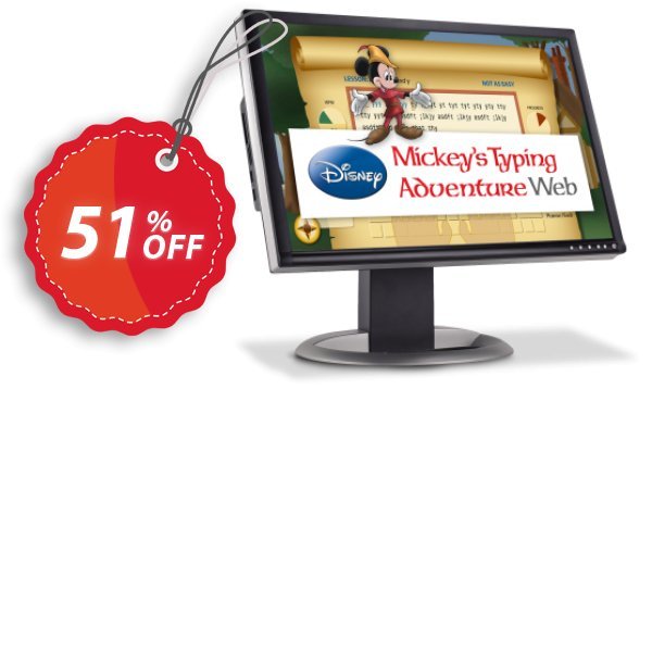 Disney: Mickey's Typing Adventure Web, Annual Subscription  Coupon, discount 30% OFF Disney: Mickey’s Typing Adventure Web, verified. Promotion: Amazing promo code of Disney: Mickey’s Typing Adventure Web, tested & approved