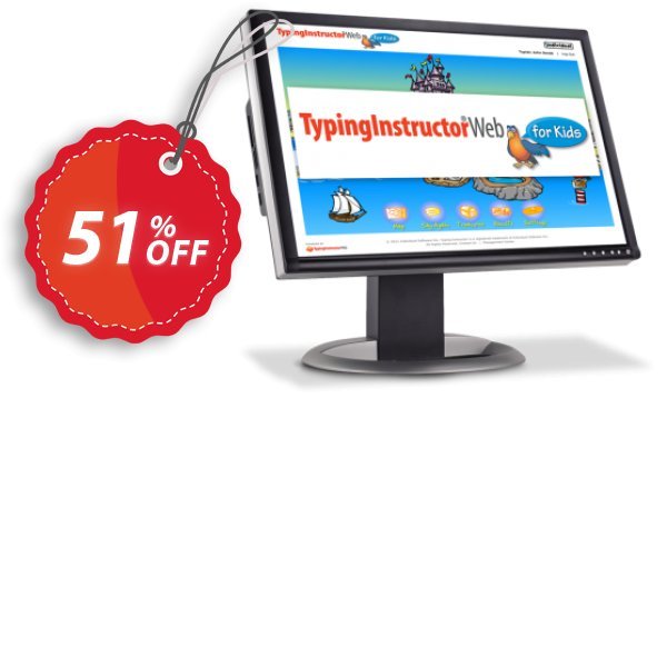 Typing Instructor Web for Kids, Annual Subscription  Coupon, discount 30% OFF TypingInstructor Web for Kids (Annual Subscription), verified. Promotion: Amazing promo code of TypingInstructor Web for Kids (Annual Subscription), tested & approved