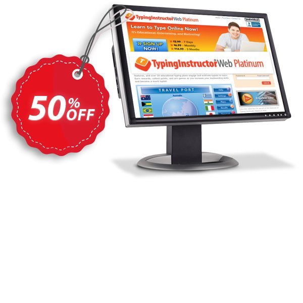 TypingInstructor Web Platinum, Quarterly Subscription Coupon, discount 30% OFF TypingInstructor Web Platinum (Quarterly Subscription), verified. Promotion: Amazing promo code of TypingInstructor Web Platinum (Quarterly Subscription), tested & approved
