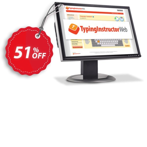 Typing Instructor Web, Annual Subscription  Coupon, discount 30% OFF TypingInstructor Web (Annual Subscription), verified. Promotion: Amazing promo code of TypingInstructor Web (Annual Subscription), tested & approved