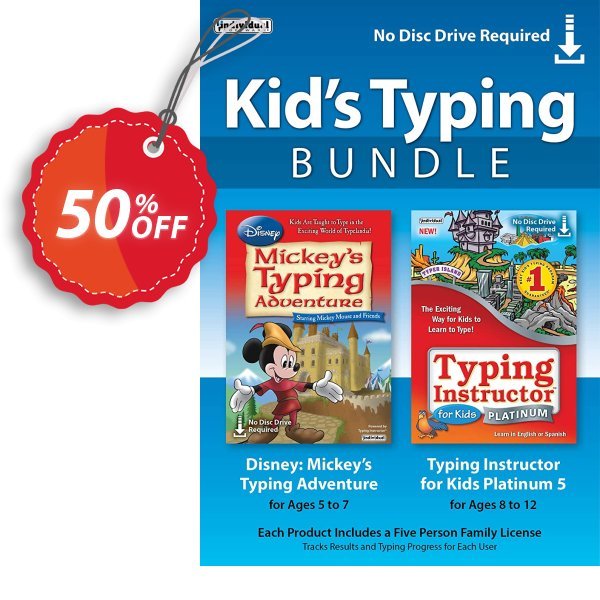 Kid’s Typing Bundle Coupon, discount 30% OFF Kid’s Typing Bundle, verified. Promotion: Amazing promo code of Kid’s Typing Bundle, tested & approved