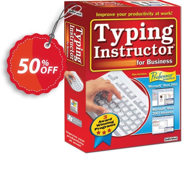 Typing Instructor for Business Coupon, discount 40% OFF Typing Instructor for Business, verified. Promotion: Amazing promo code of Typing Instructor for Business, tested & approved