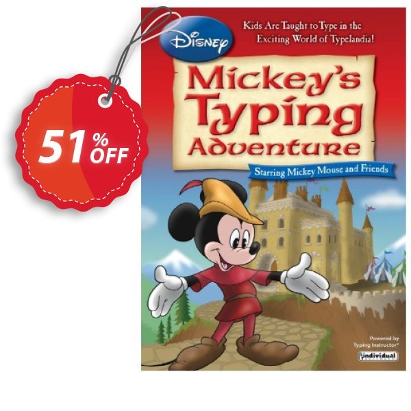 Disney: Mickey's Typing Adventure - International Version US Keyboard Coupon, discount 30% OFF Disney: Mickey, verified. Promotion: Amazing promo code of Disney: Mickey, tested & approved