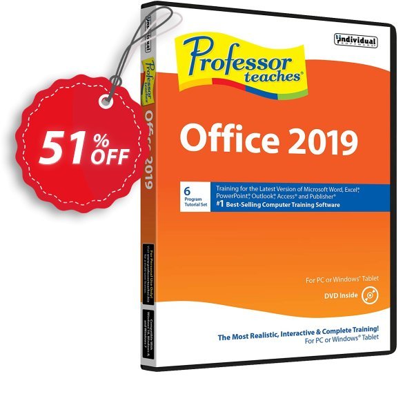 Professor Teaches Office 2019 Tutorial Set Coupon, discount Black Friday & Cyber Monday Are Here!. Promotion: hottest offer code of Professor Teaches® Office 2024 2024