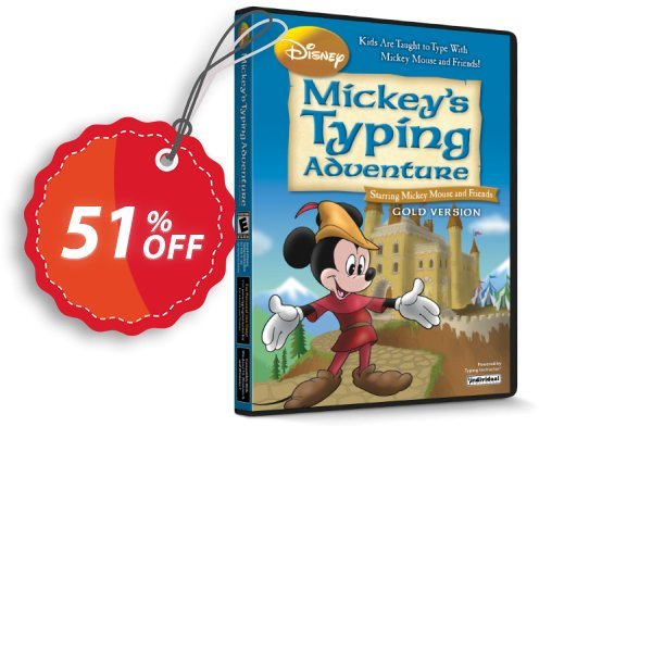 Disney: Mickey's Typing Adventure Gold Coupon, discount TYPENOW. Promotion: fearsome deals code of Disney: Mickey’s Typing Adventure – Gold (Windows) 2024