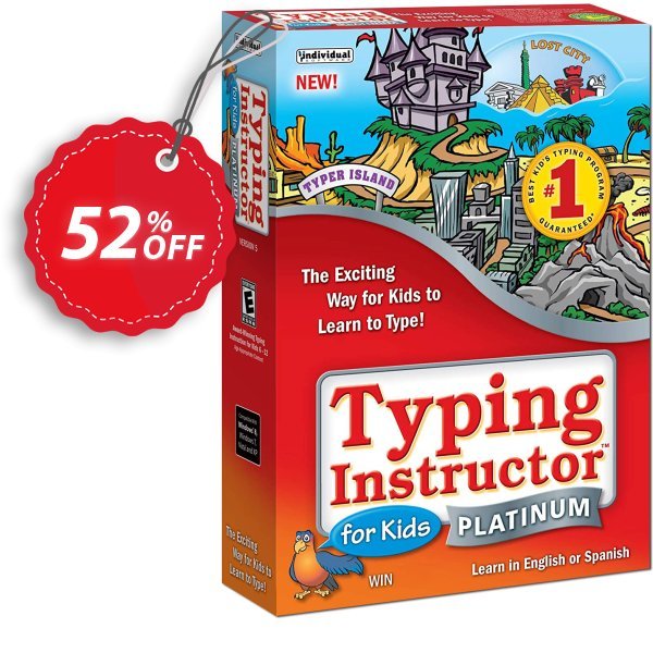 Typing Instructor for Kids Platinum - International Version UK Keyboard Coupon, discount 30% OFF Typing Instructor for Kids Platinum - International Version UK Keyboard, verified. Promotion: Amazing promo code of Typing Instructor for Kids Platinum - International Version UK Keyboard, tested & approved