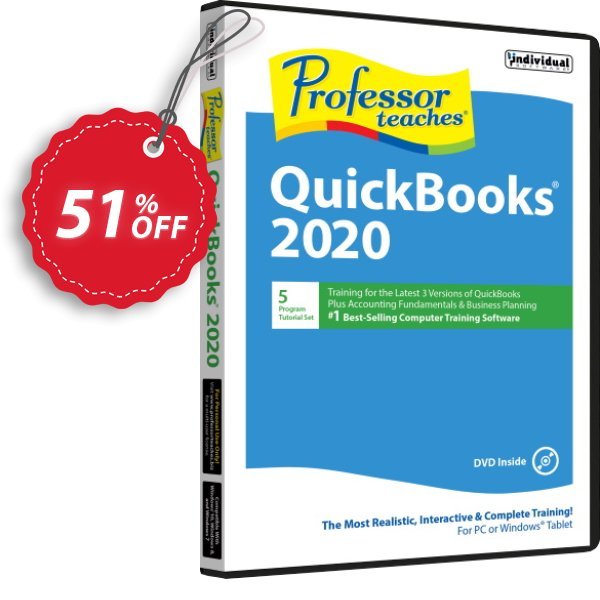 Professor Teaches QuickBooks 2020 Coupon, discount 40% OFF Professor Teaches QuickBooks 2024, verified. Promotion: Amazing promo code of Professor Teaches QuickBooks 2020, tested & approved