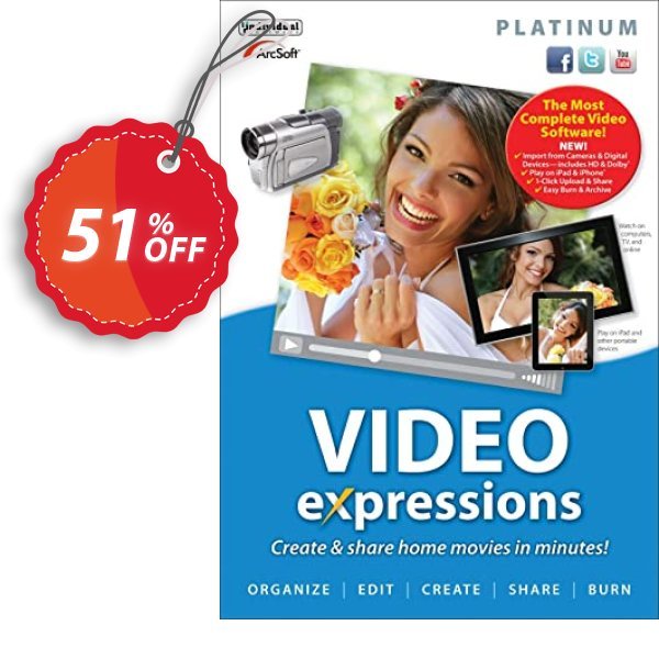 Video Expression Platinum Coupon, discount 30% OFF Video Expression Platinum, verified. Promotion: Amazing promo code of Video Expression Platinum, tested & approved