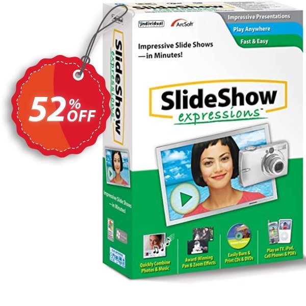 SlideShow Expressions Deluxe 2 Coupon, discount 30% OFF SlideShow Expressions Deluxe 2, verified. Promotion: Amazing promo code of SlideShow Expressions Deluxe 2, tested & approved