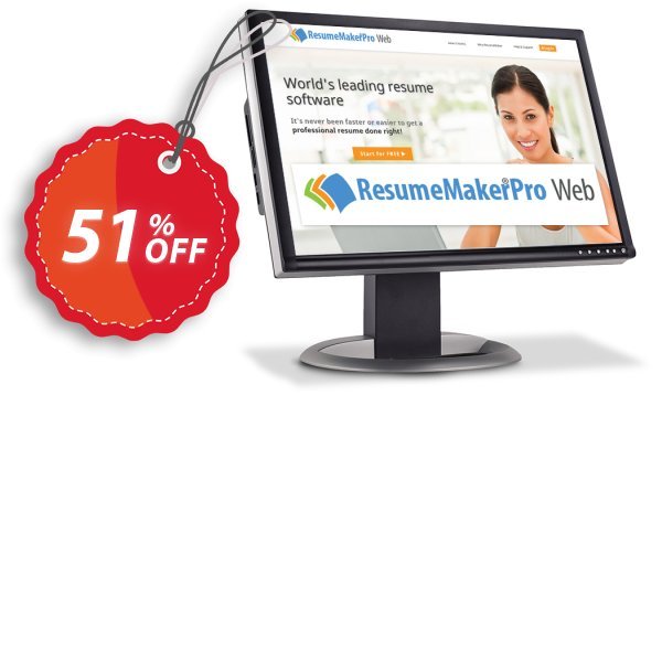 ResumeMaker Professional for Web, Annual Subscription  Coupon, discount 30% OFF ResumeMaker Professional for Web, verified. Promotion: Amazing promo code of ResumeMaker Professional for Web, tested & approved