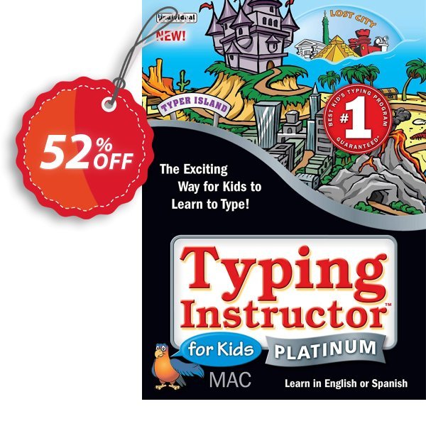 Typing Instructor for Kids Platinum, MAC  Coupon, discount Black Friday & Cyber Monday Are Here!. Promotion: hottest discount code of Typing Instructor for Kids Platinum - Mac 2024