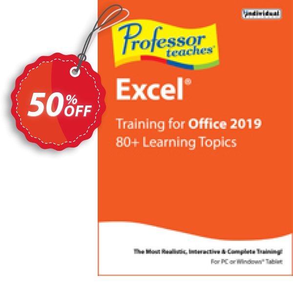 Professor Teaches Excel 2019 Coupon, discount Professor Teaches Excel 2013 wondrous discount code 2025. Promotion: wondrous discount code of Professor Teaches Excel 2013 2024