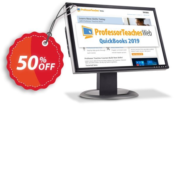 Professor Teaches Web QuickBooks, Quarterly Subscription  Coupon, discount 30% OFF Professor Teaches Web QuickBooks 2024 (Quarterly Subscription), verified. Promotion: Amazing promo code of Professor Teaches Web QuickBooks 2024 (Quarterly Subscription), tested & approved