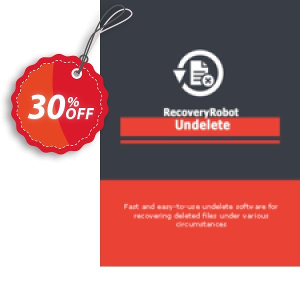 RecoveryRobot Undelete /Business/ Coupon, discount RecoveryRobot Undelete [Business] amazing sales code 2025. Promotion: amazing sales code of RecoveryRobot Undelete [Business] 2024
