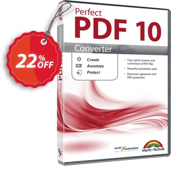 Perfect PDF 10 Converter, Family Plan  Coupon, discount Affiliate Promotion. Promotion: best discounts code of Perfect PDF 10 Converter (Family) 2024