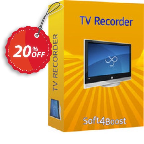 Soft4Boost TV Recorder Coupon, discount Soft4Boost TV Recorder best sales code 2024. Promotion: best sales code of Soft4Boost TV Recorder 2024