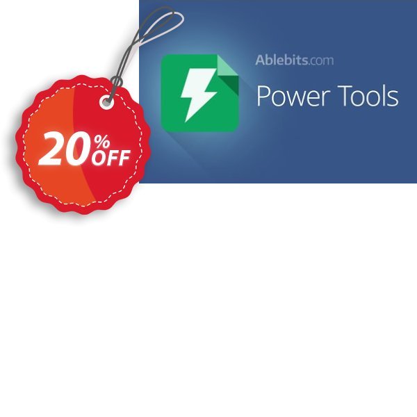 Power Tools add-on for Google Sheets Coupon, discount Power Tools add-on for Google Sheets, 12-month subscription amazing promotions code 2025. Promotion: amazing promotions code of Power Tools add-on for Google Sheets, 12-month subscription 2024