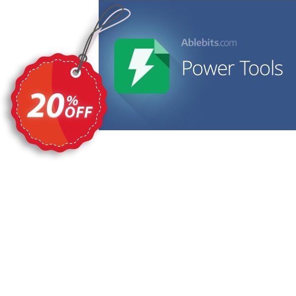 Power Tools add-on for Google Sheets, Lifetime subscription Coupon, discount Power Tools add-on for Google Sheets, Lifetime subscription awful promotions code 2024. Promotion: awful promotions code of Power Tools add-on for Google Sheets, Lifetime subscription 2024