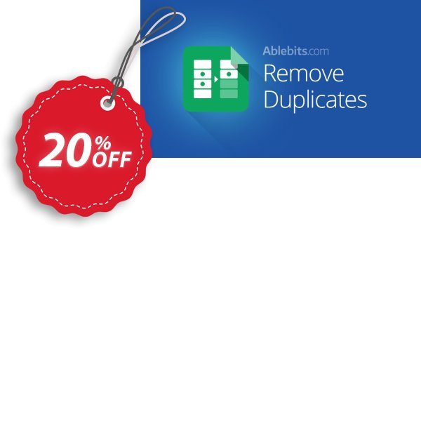 Remove Duplicates add-on for Google Sheets, Lifetime subscription Coupon, discount Remove Duplicates add-on for Google Sheets, Lifetime subscription dreaded discounts code 2025. Promotion: dreaded discounts code of Remove Duplicates add-on for Google Sheets, Lifetime subscription 2024