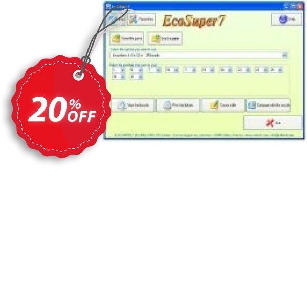 ECOSUPER7US-CD Coupon, discount ECOSUPER7US-CD super discount code 2025. Promotion: super discount code of ECOSUPER7US-CD 2024