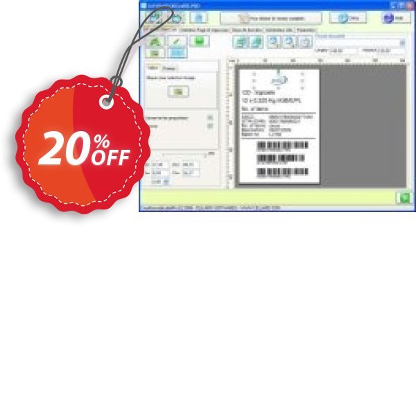 EASYBARCODELABELPROUS2d - DOWNLOAD Coupon, discount EASYBARCODELABELPROUS2d - DOWNLOAD wonderful offer code 2025. Promotion: wonderful offer code of EASYBARCODELABELPROUS2d - DOWNLOAD 2024