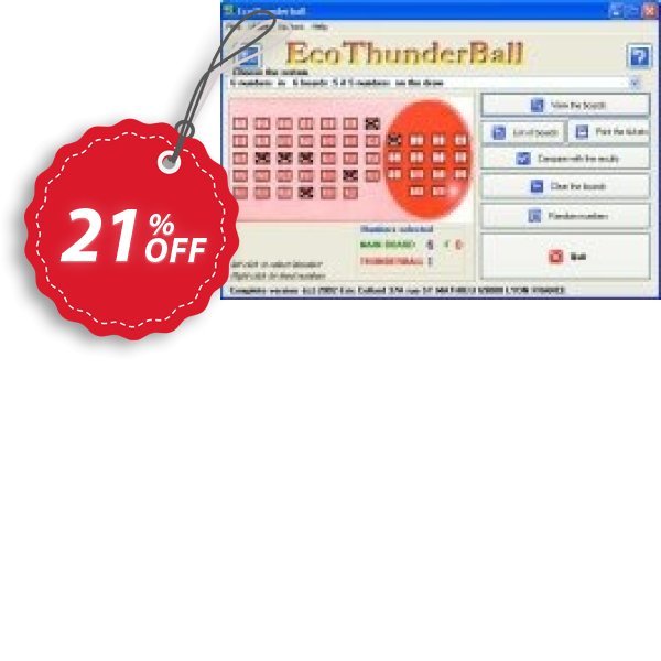 ECOTHUNDERBALL - CD Coupon, discount ECOTHUNDERBALL - CD fearsome promotions code 2025. Promotion: fearsome promotions code of ECOTHUNDERBALL - CD 2024