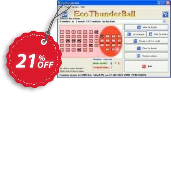 ECOTHUNDERBALL - CD Coupon, discount ECOTHUNDERBALL - CD fearsome promotions code 2024. Promotion: fearsome promotions code of ECOTHUNDERBALL - CD 2024