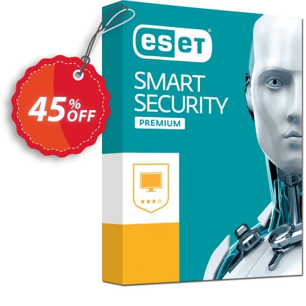ESET Smart Security -  Yearly 3 Devices Coupon, discount ESET Smart Security - Nouvelle licence 1 an pour 3 ordinateurs amazing promo code 2024. Promotion: amazing promo code of ESET Smart Security - Nouvelle licence 1 an pour 3 ordinateurs 2024