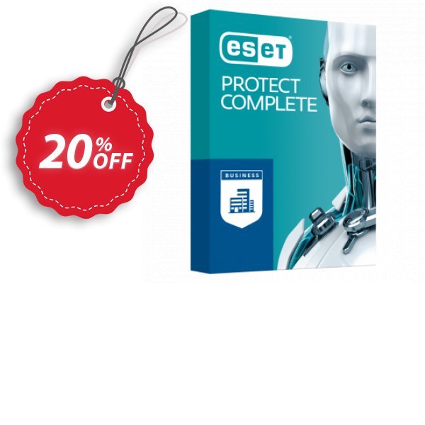 ESET PROTECT Complete Coupon, discount 20% OFF ESET PROTECT Complete, verified. Promotion: Excellent discount code of ESET PROTECT Complete, tested & approved