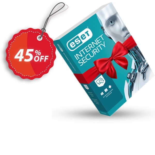 ESET Internet Security -  Yearly 1 Device Coupon, discount 45% OFF ESET Internet Security -  1 Year 1 Device, verified. Promotion: Excellent discount code of ESET Internet Security -  1 Year 1 Device, tested & approved
