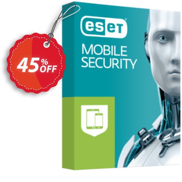 ESET Mobile Security - Renew 2 Years 1 Device Coupon, discount ESET Mobile Security - Reabonnement 2 ans pour 1 appareil wondrous promotions code 2024. Promotion: wondrous promotions code of ESET Mobile Security - Reabonnement 2 ans pour 1 appareil 2024