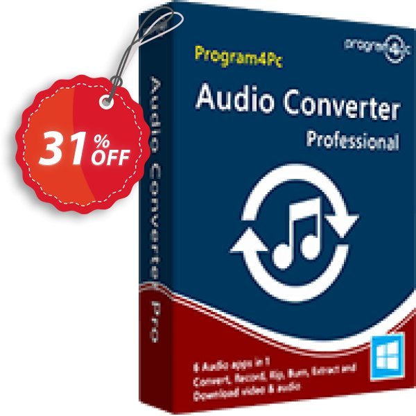 Program4Pc Audio Converter Pro Coupon, discount Audio Converter Pro excellent sales code 2025. Promotion: excellent sales code of Audio Converter Pro 2024