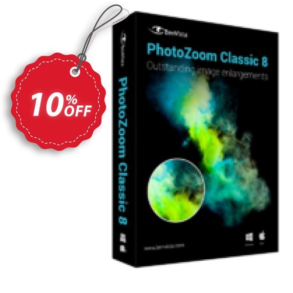 PhotoZoom Classic 8 Coupon, discount PhotoZoom Classic 8 stunning offer code 2025. Promotion: stunning offer code of PhotoZoom Classic 8 2024