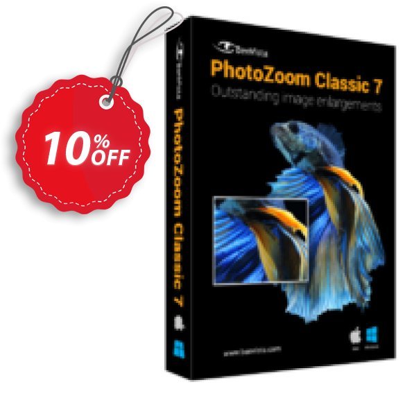 PhotoZoom Classic 7 Coupon, discount PhotoZoom Classic 7 excellent deals code 2024. Promotion: excellent deals code of PhotoZoom Classic 7 2024