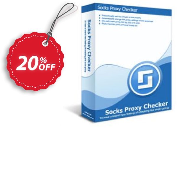 Socks Proxy Checker Professional Coupon, discount Socks Proxy Checker Professional formidable promotions code 2024. Promotion: formidable promotions code of Socks Proxy Checker Professional 2024