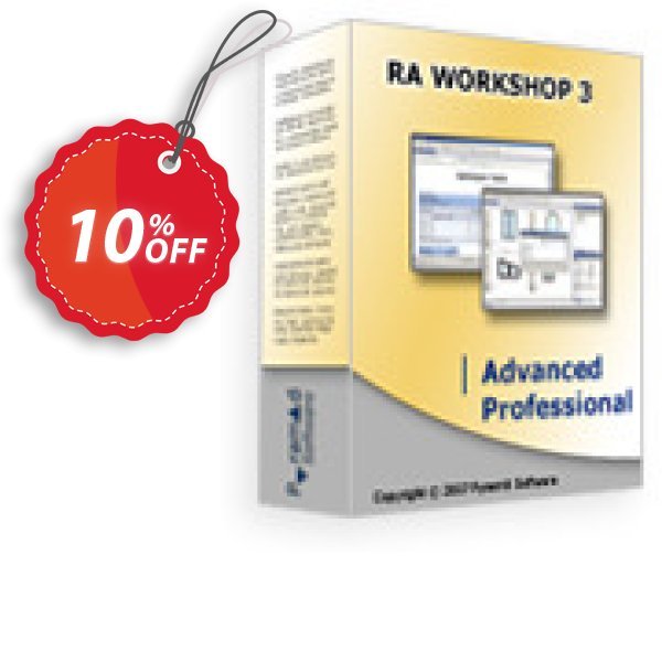 RA Workshop Advanced Professional Edition Coupon, discount RA Workshop Advanced Professional Edition awful discounts code 2024. Promotion: awful discounts code of RA Workshop Advanced Professional Edition 2024