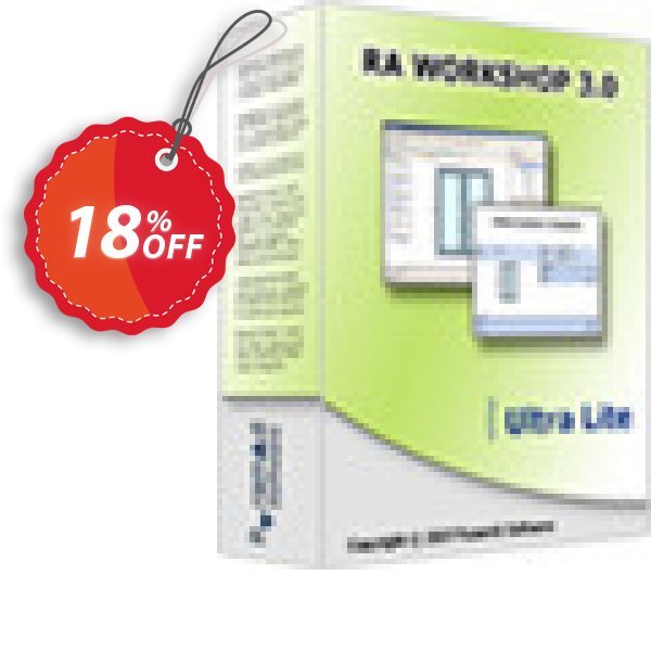 RA Workshop Ultra Lite Edition Coupon, discount RA Workshop Ultra Lite Edition special promotions code 2024. Promotion: special promotions code of RA Workshop Ultra Lite Edition 2024