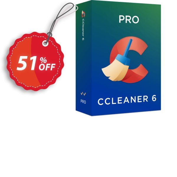 CCleaner Professional Coupon, discount 50% OFF CCleaner Professional 2024. Promotion: Special deals code of CCleaner Professional, tested in {{MONTH}}