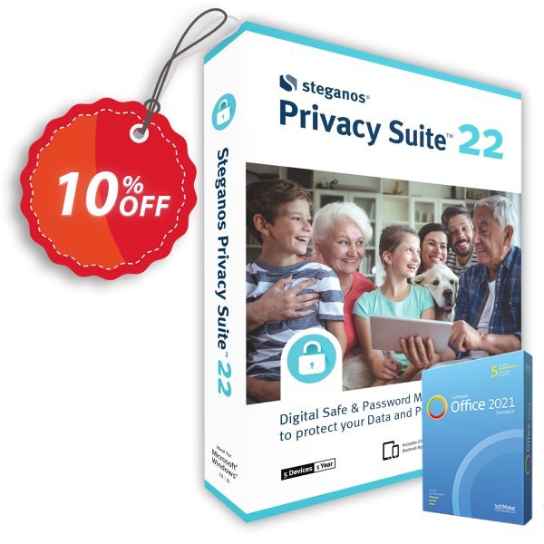 Steganos Privacy Suite 22 Coupon, discount Steganos Privacy Suite 17 (ES) exclusive promotions code 2024. Promotion: exclusive promotions code of Steganos Privacy Suite 17 (ES) 2024