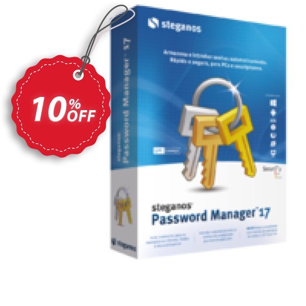 Steganos Password Manager 17, PT  Coupon, discount Steganos Password Manager 17 (PT) amazing offer code 2024. Promotion: amazing offer code of Steganos Password Manager 17 (PT) 2024