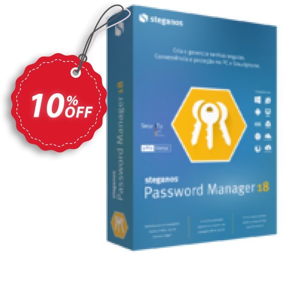 Steganos Password Manager 18, PT Coupon, discount Steganos Password Manager 18 (PT) stirring deals code 2025. Promotion: stirring deals code of Steganos Password Manager 18 (PT) 2024
