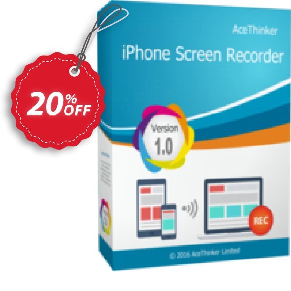 Acethinker iPhone Screen Recorder lifetime, Academic  Coupon, discount iPhone Screen Recorder (Academic - lifetime) amazing offer code 2024. Promotion: amazing offer code of iPhone Screen Recorder (Academic - lifetime) 2024