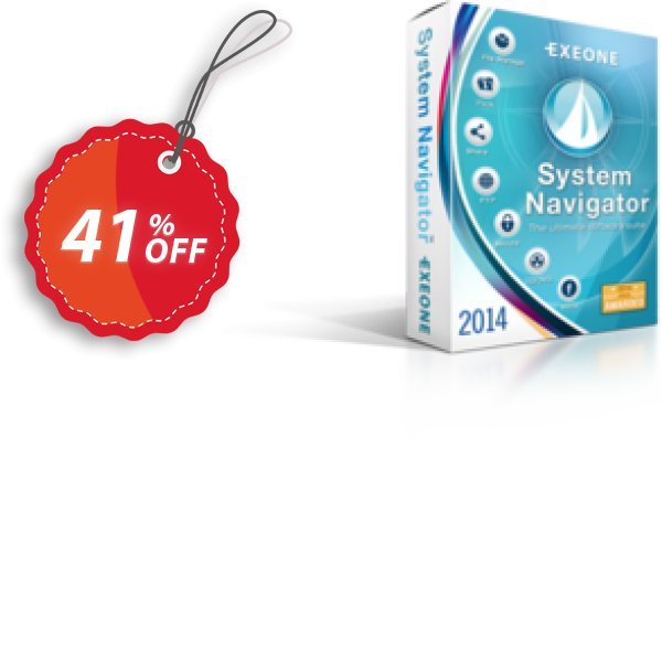 Exeone System Navigator Coupon, discount System Navigator Single License best promotions code 2025. Promotion: best promotions code of System Navigator Single License 2024