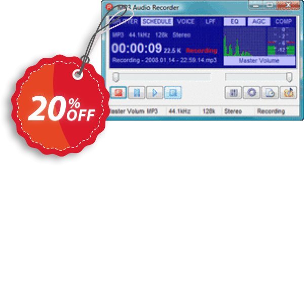 Pistonsoft MP3 Audio Recorder Coupon, discount Pistonsoft MP3 Audio Recorder (Personal License) impressive offer code 2024. Promotion: impressive offer code of Pistonsoft MP3 Audio Recorder (Personal License) 2024