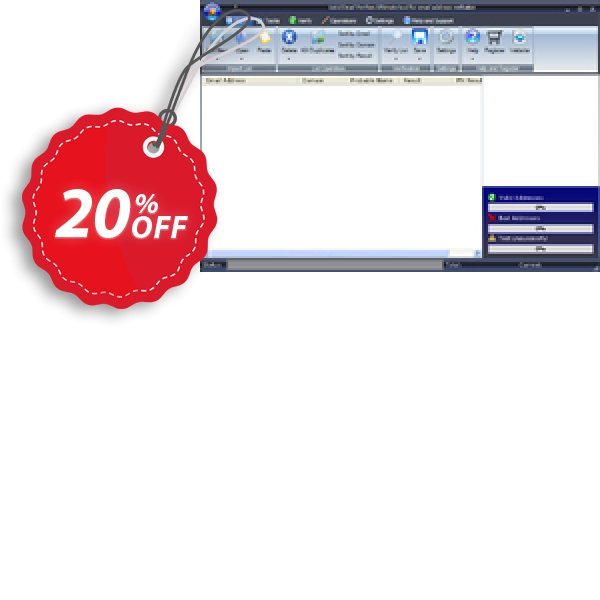Valid Email Verifier Coupon, discount Valid Email Verifier amazing sales code 2025. Promotion: amazing sales code of Valid Email Verifier 2024