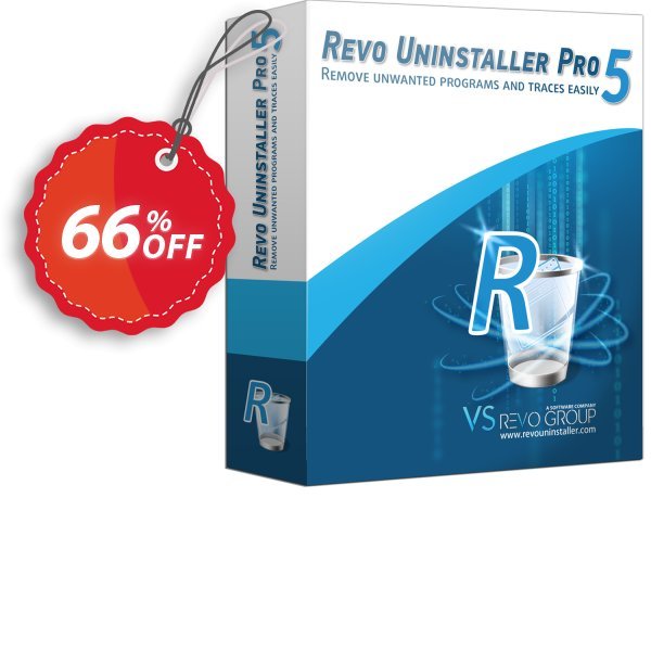 Revo Uninstaller PRO 5 Coupon, discount 50% off REVO ALL software. Promotion: 