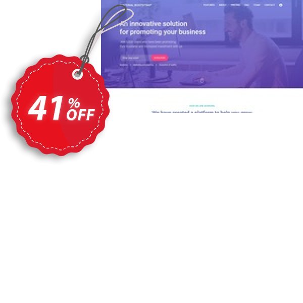 MBootstrap MB Landing Page Template Coupon, discount MB Landing Page Template impressive discounts code 2025. Promotion: impressive discounts code of MB Landing Page Template 2024