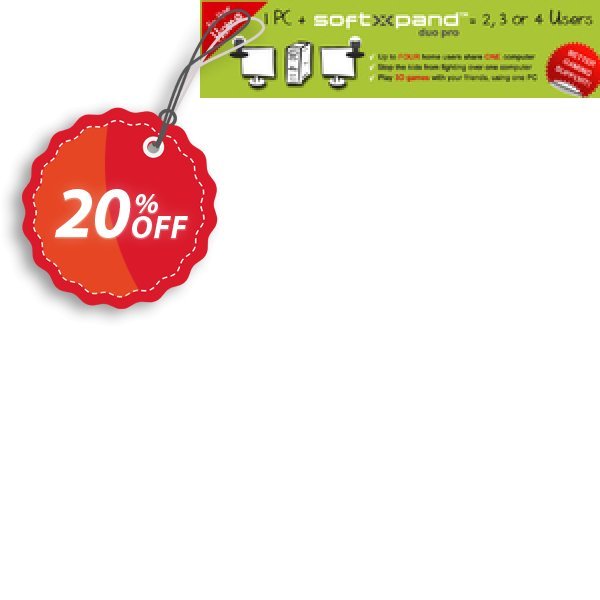 SoftXpand Duo Pro - 4 Users Coupon, discount SoftXpand Duo Pro - 4 Users imposing discounts code 2025. Promotion: imposing discounts code of SoftXpand Duo Pro - 4 Users 2024