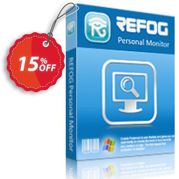 REFOG Personal Monitor - for MAC OS Coupon, discount REFOG Coupon for MAC. Promotion: 